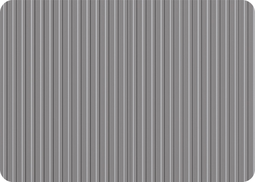 Midnight Grey fluted panel sample