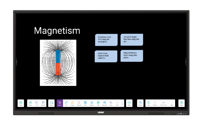 AI-powered interactive display converting sketches into detailed digital artwork